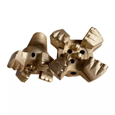Poço de petróleo Diamond Pdc Drill Bit 4 Wing High Impact Toughness