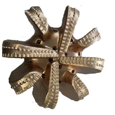 Alta qualidade 17 1/2 polegadas 8 lâminas Corpo de aço PDC Core Drill Bit